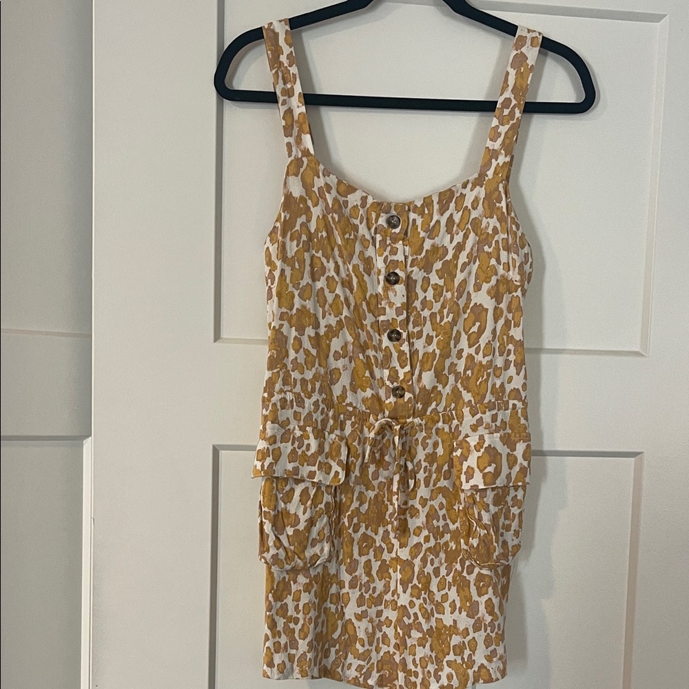 Leopard Romper